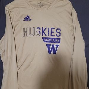 Adidas long sleeve XL washington huskies